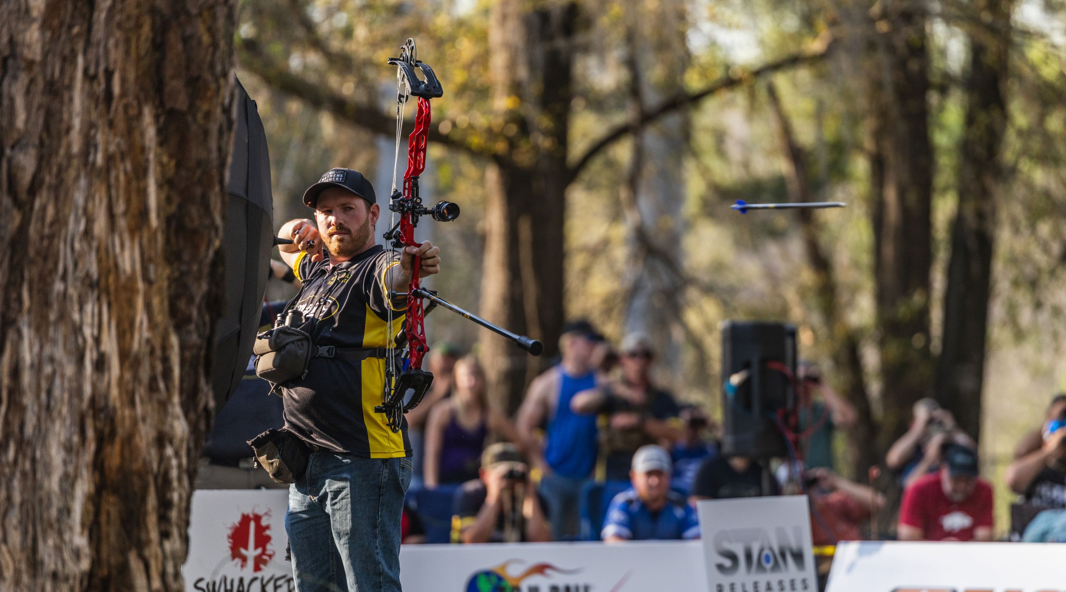 Team Gold Tip athletes competing at the Shibuya Pro/Am in Russell County Alabama