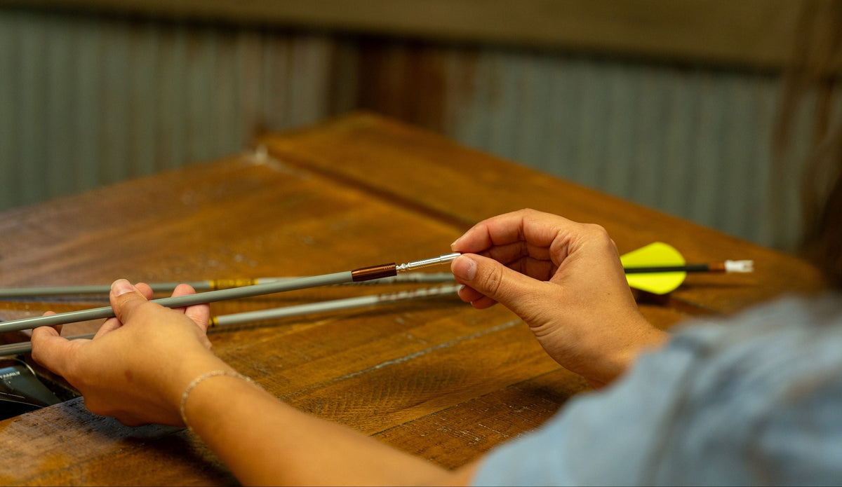 Gold Tip archery components for hunting and target arrows, including arrow nocks, vanes, points, inserts, bushings and weights