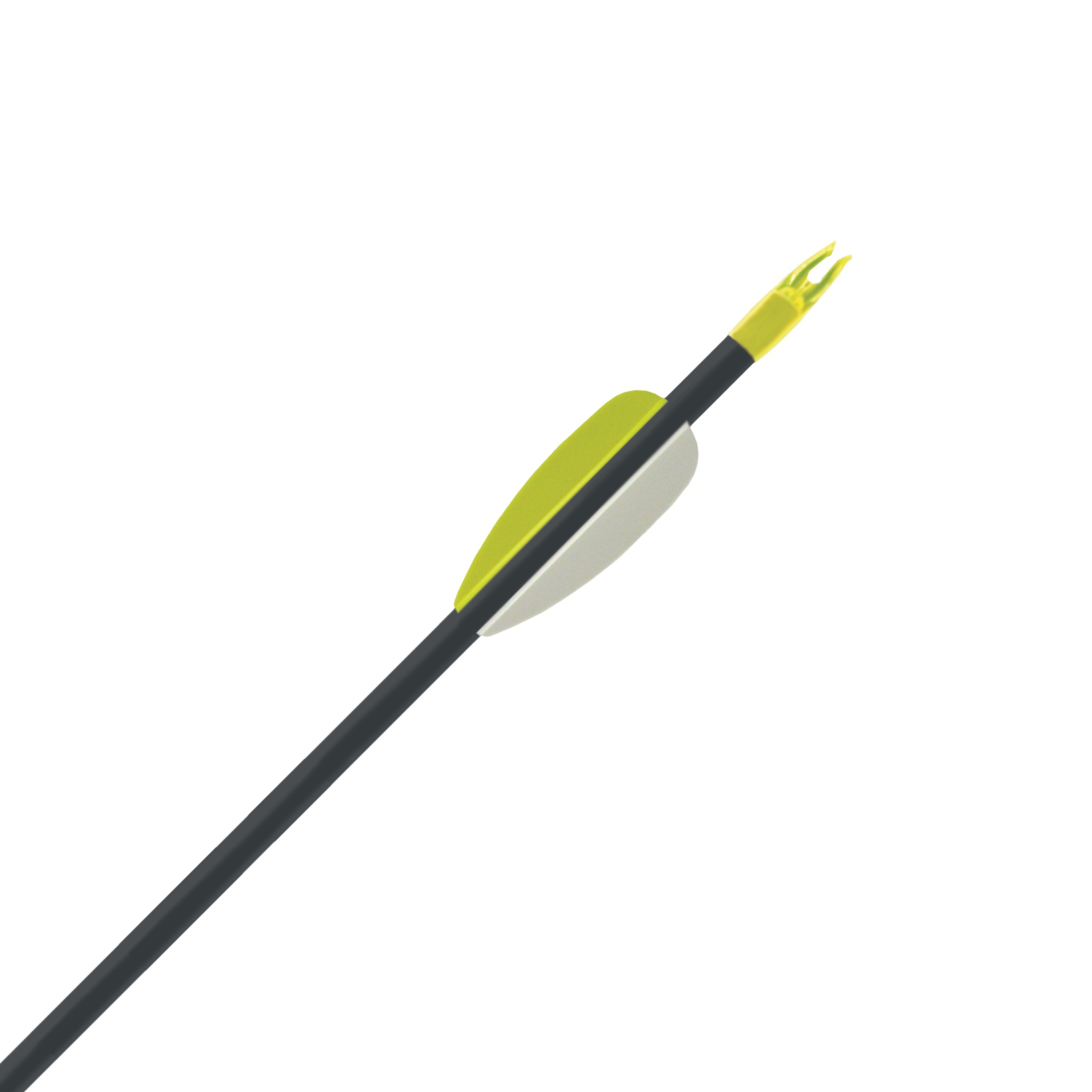 Gold Tip Black Fiberglass Arrow Fletch