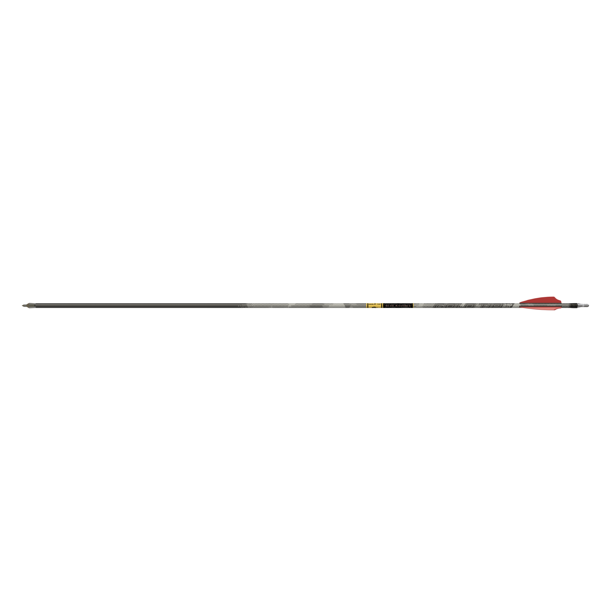 Gold Tip Black Label Arrow Full