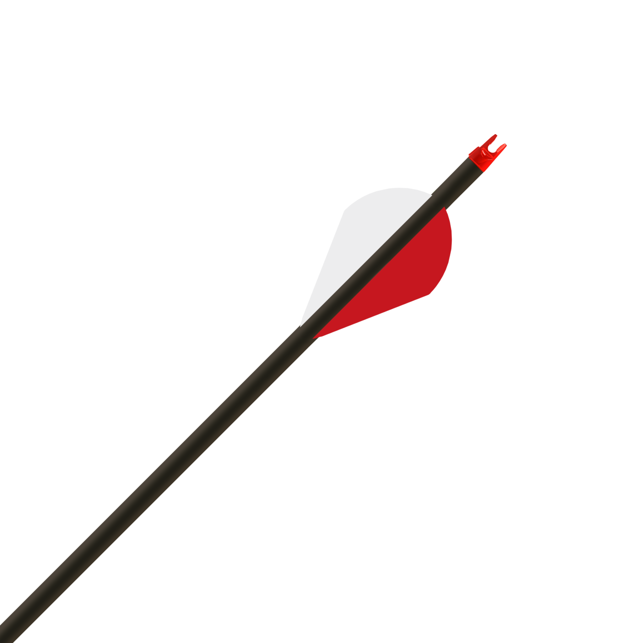 Gold Tip Cut Down Arrow Fletch