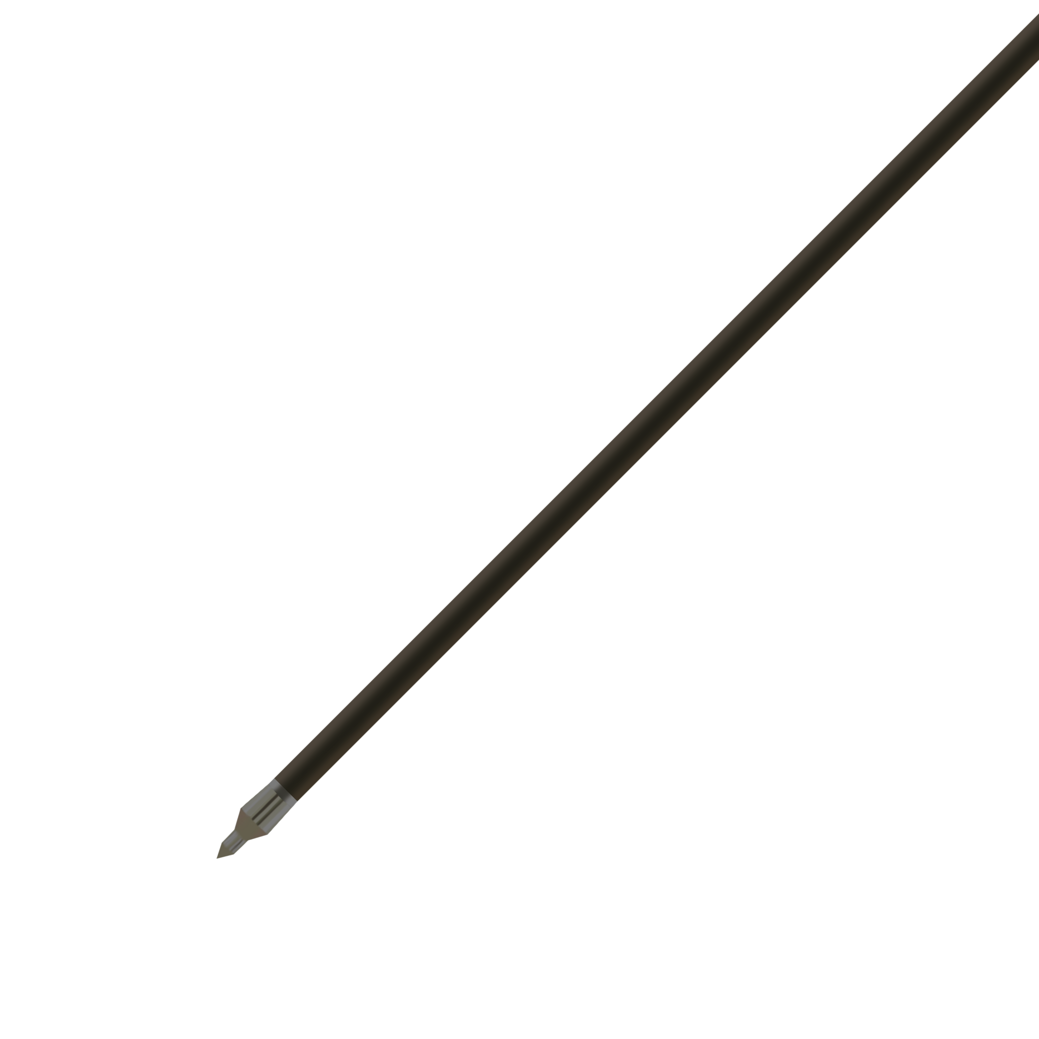 Gold Tip Cut Down Arrow Point