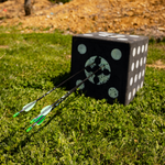 Gold Tip Fiberglass Arrows in Target