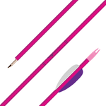 Gold Tip Pink Fiberglass Arrow