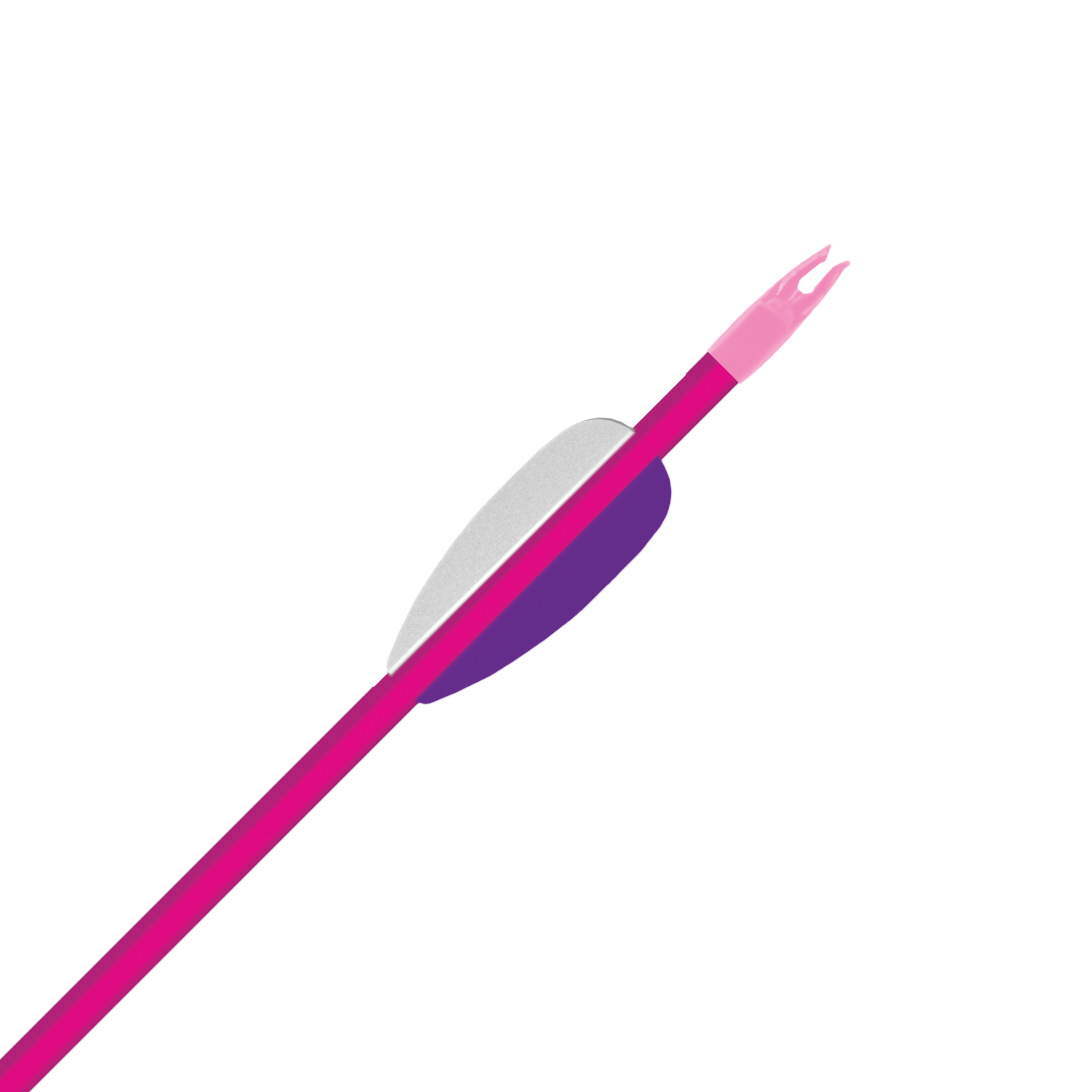Gold Tip Pink Fiberglass Arrow Fletch