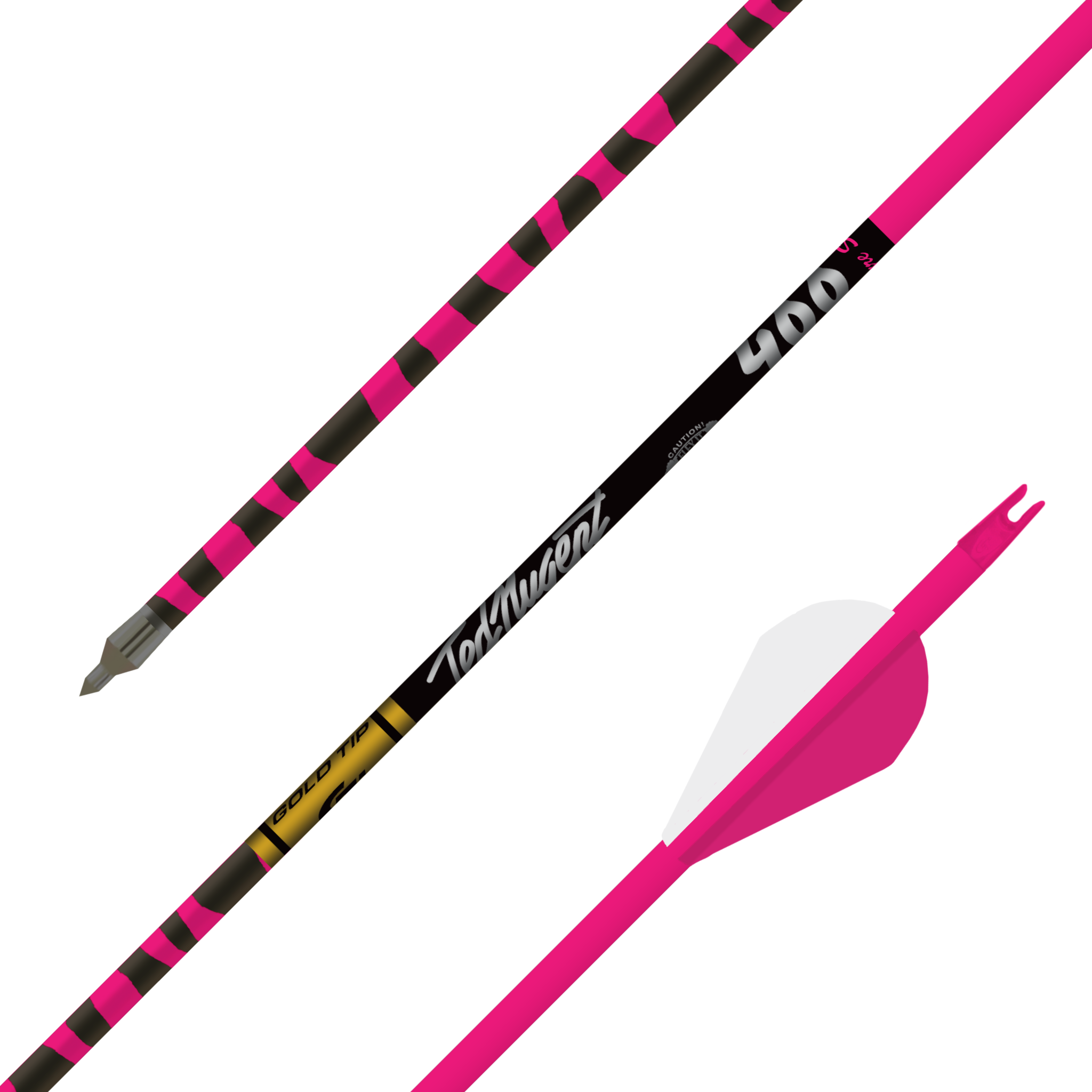 Gold Tip Pink Ted Nugent Arrow