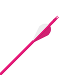 Gold Tip Pink Ted Nugent Arrow Fletch