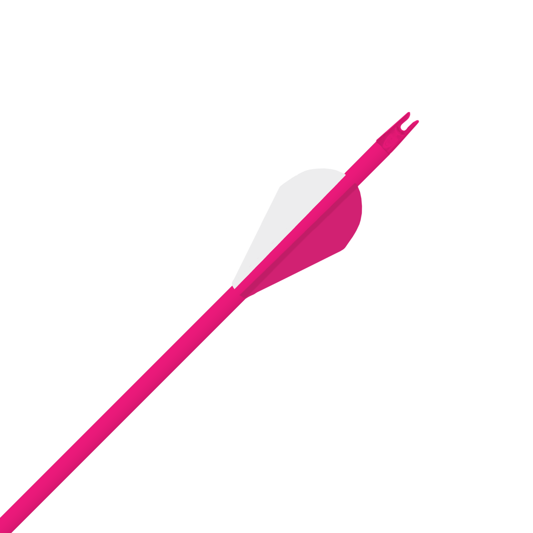 Gold Tip Pink Ted Nugent Arrow Fletch