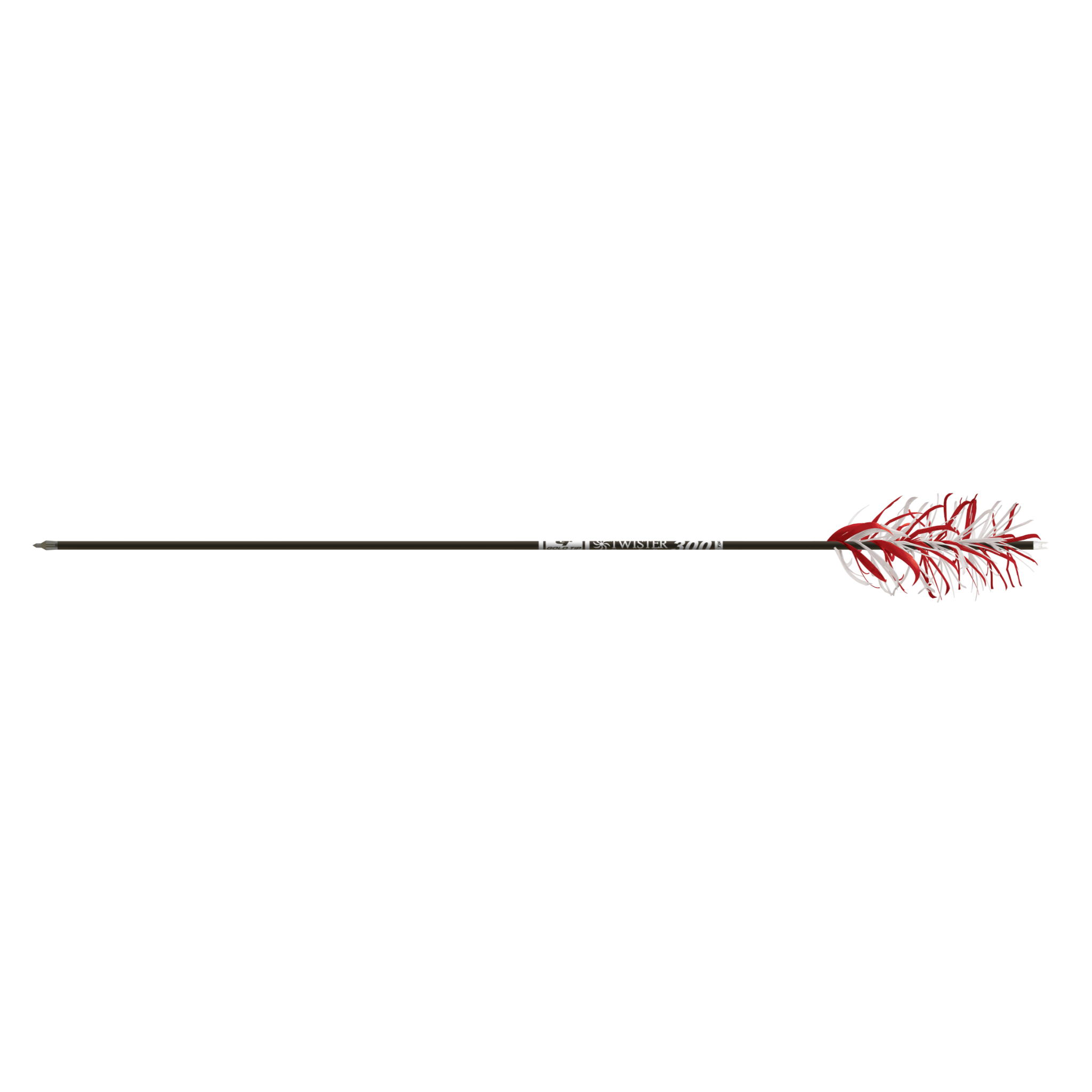 Gold Tip Twister Flu Flu Arrow Full