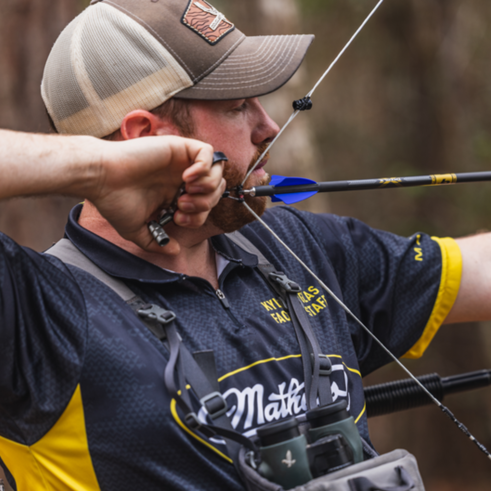 Kyle Douglas Shooting Gold Tip Triple X Pro Arrows