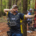 Kyle Douglas Shooting Gold Tip Triple X Pro Arrows in a Tournament