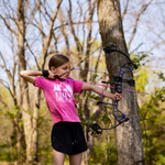 Youth Shooting Gold Tip Fiberglass Arrows