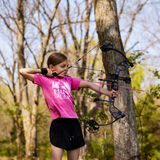 Youth Shooting Gold Tip Fiberglass Arrows
